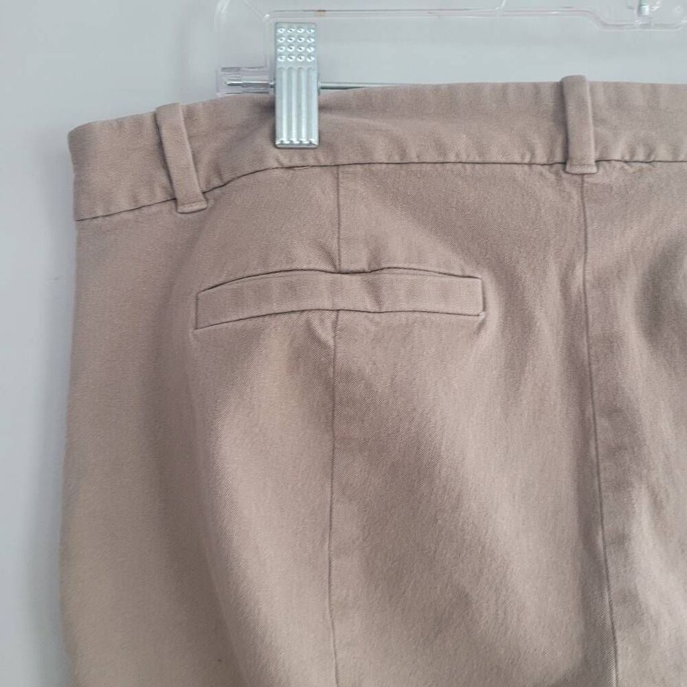 J Crew khaki straight leg chino pants mid rise basics preppy everyday minimalist - Picture 4 of 12